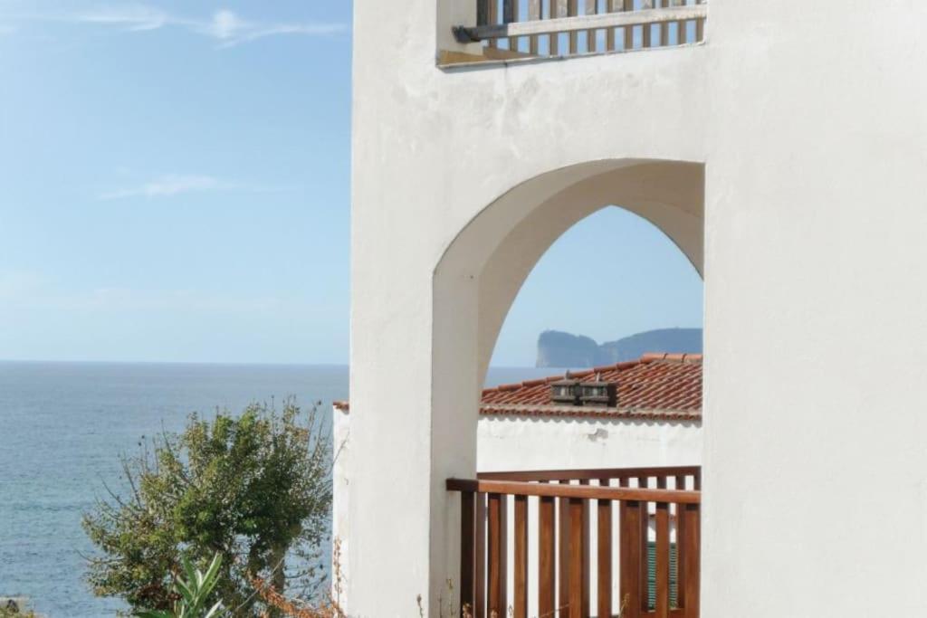 Terrazza Vista Mare 3 Camere 2 Bagni Alghero Buitenkant foto