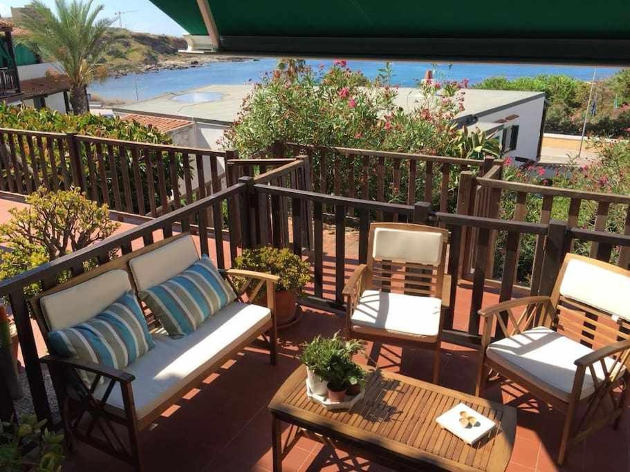 Terrazza Vista Mare 3 Camere 2 Bagni Alghero Buitenkant foto